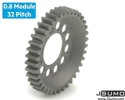 Jsumo - 0.8 Modül 38T Çelik Dişli Ø12mm