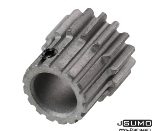 0.8 Modül Çelik Pinyon Dişli 16T (8mm Delikli)