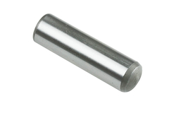 Ø10 x 35mm Sertleştirilmiş Çelik Mil (M6 Vida Delikli) - Thumbnail
