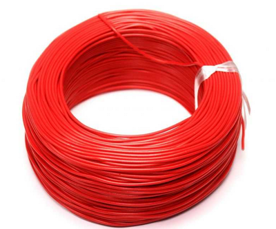 100 Metre Tek Damarlı Montaj Kablosu - Kırmızı