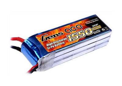 11.1V Lipo Pil 1550mAh 25C