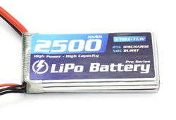 11.1V Lipo Pil 2500mAh - Thumbnail