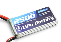 11.1V Lipo Pil 2500mAh - Thumbnail