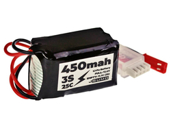 JSumo-11.1V Lipo Batarya 450mAh 25C - 3S Lipo Pil - Thumbnail