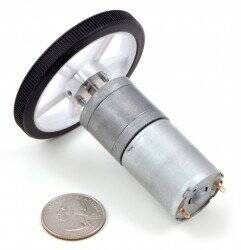 12V 25mm 250 Rpm Redüktörlü DC Motor