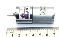 12V 25MM 30Rpm Redüktörlü DC Motor - Thumbnail