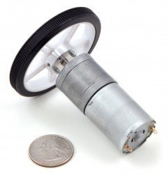 12V 25mm 500 Rpm Redüktörlü DC Motor - Thumbnail