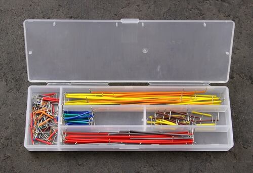 140 Parça Breadboard Jumper Kablo Seti - Kutulu