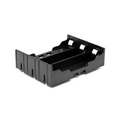  - 18650 3'lü Pil Yuvası (PCB Tip) - 6 Pin- Pil Yatağı