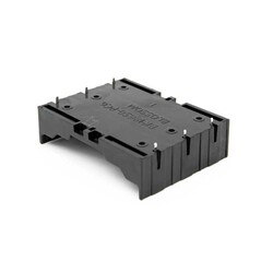 18650 3'lü Pil Yuvası (PCB Tip) - 6 Pin- Pil Yatağı - Thumbnail