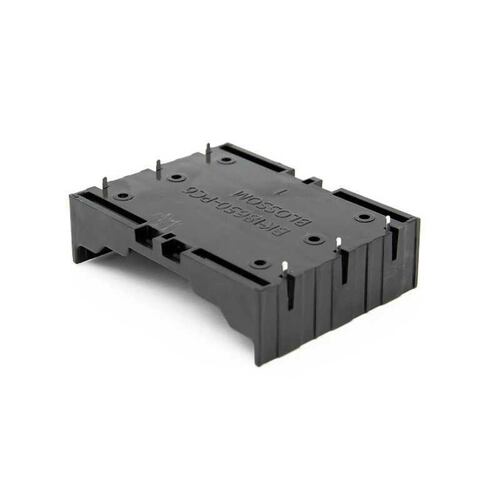 18650 3'lü Pil Yuvası (PCB Tip) - 6 Pin- Pil Yatağı