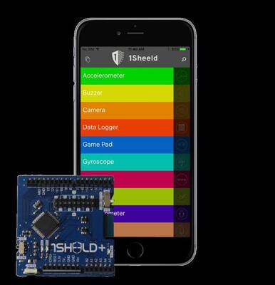 1Sheeld + Akıllı Telefon ile Çok Yönlü Shield