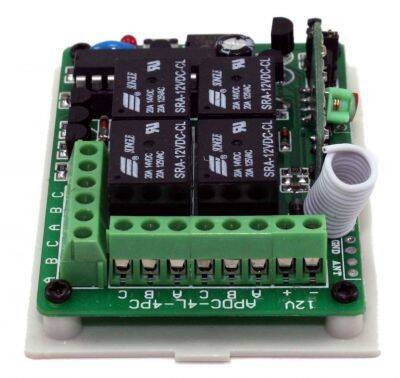 2 Kanal 433 MHz Kablosuz RF Alıcılı Röle Kartı - Kutulu