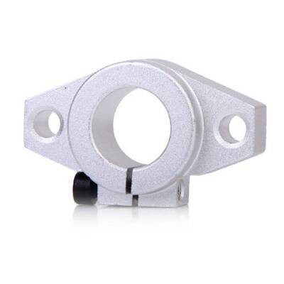 20mm Alüminyum Mil Tutucu - Yatay Mil Desteği