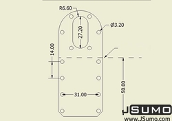 25mm Motor Bağlantı Aparatı - 2 Adet - Thumbnail