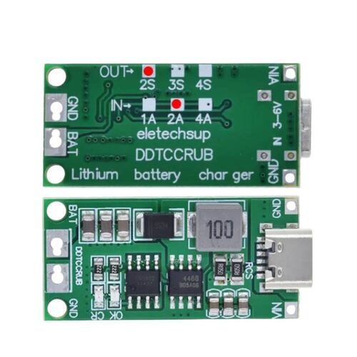2S Şarj Modülü 18650 Lityum Pil Şarj Devresi 8.4V 2A - Type-C