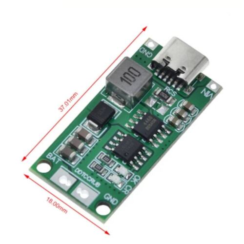 2S Şarj Modülü 18650 Lityum Pil Şarj Devresi 8.4V 2A - Type-C