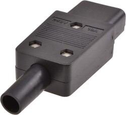 3 Pin 220V-250V 10A Gerilim Endüstriyel Fiş Soketi - Thumbnail