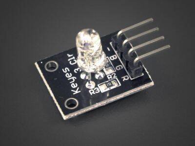 3 Renkli RGB Led Modülü - 5mm RGB LED