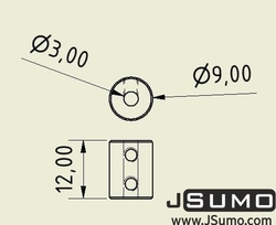 3mm 3mm Kaplin - 2 Adet - Thumbnail