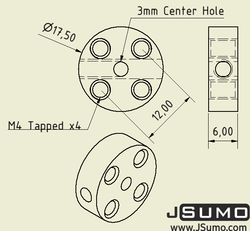 3mm Hub Adaptör - 2 Adet - Thumbnail