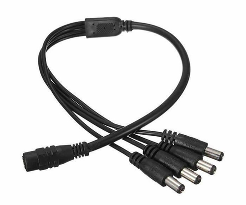 4 Başlı DC Adaptör Çoklayıcı Kablo