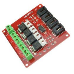 Jsumo - 4 Kanal IRF540 Mosfet Modülü - 100V 27A