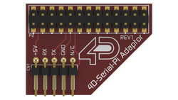  - 4D Raspberry Adaptör Shield