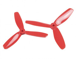 Jsumo - 5045 3 Bıçak Mini Drone Pervane Seti Kırmızı - 1 x (CW-CCW)