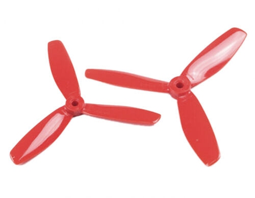 5045 3 Bıçak Mini Drone Pervane Seti Kırmızı - 1 x (CW-CCW)