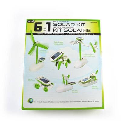 6′lı Güneş Enerjili Robot Eğitim Kiti - Solar Kit 6 in 1
