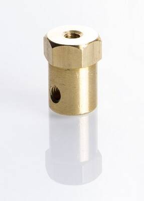 6mm Alüminyum Göbek (Universal) - 6mm Hub