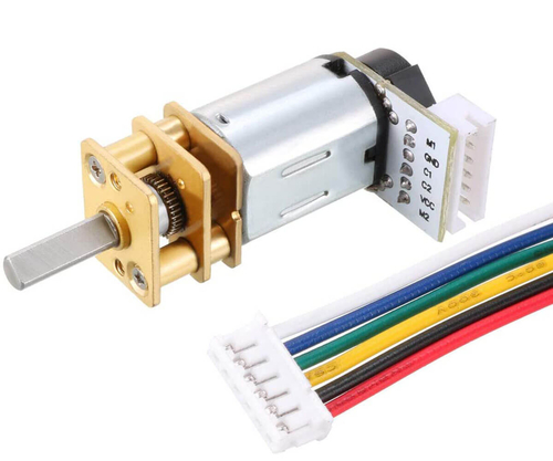 6V 1000 RPM Enkoderli Mikro DC Motor