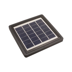  - 6V 250mA Su Geçirmez Kasalı Solar Panel 125x125x18mm