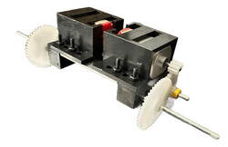 6V Çift Şaftlı Redüktörlü Dc Motor - Dişli Kutulu - Thumbnail