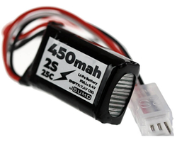 JSumo-7.4V 2S Lipo Batarya 450mAh 25C - 2S Lipo Pil - Thumbnail