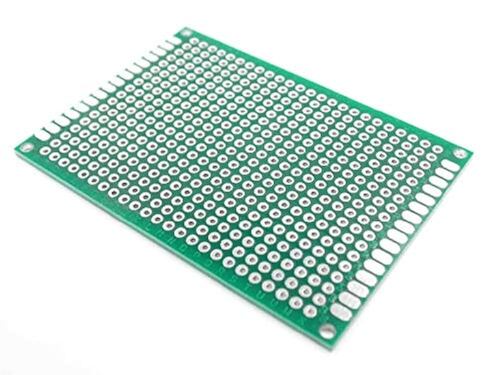 7X9 cm Çift Taraflı Delikli PCB Plaket