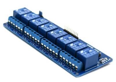 8'li 12V Röle Kartı - 8 Way 12V Relay Module