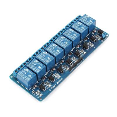 8'li 12V Röle Kartı - 8 Way 12V Relay Module