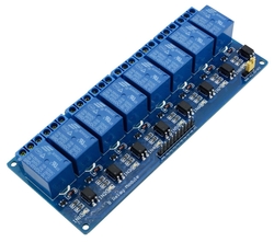 Jsumo - 8'li 12V Röle Kartı - 8 Way 12V Relay Module