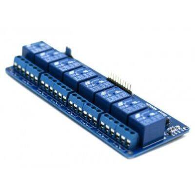 8'li 5V Röle Kartı - 8 Way 5V Relay Module