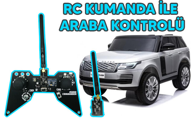 JSumo Commander ile RC Araba Kumandası Modifiye 