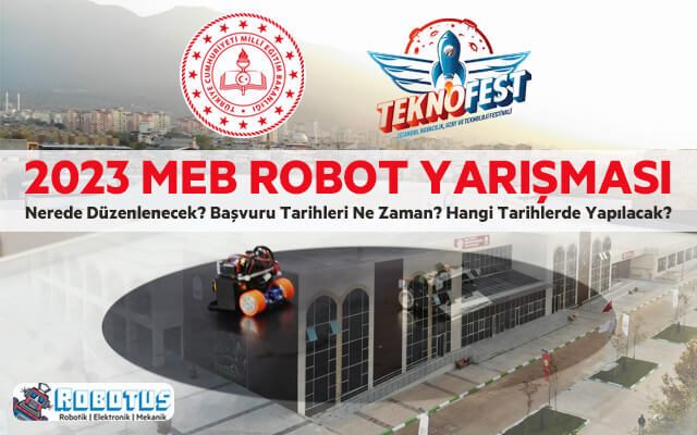 15.Uluslararası Meb Robot Yarışması 2023 Bursa