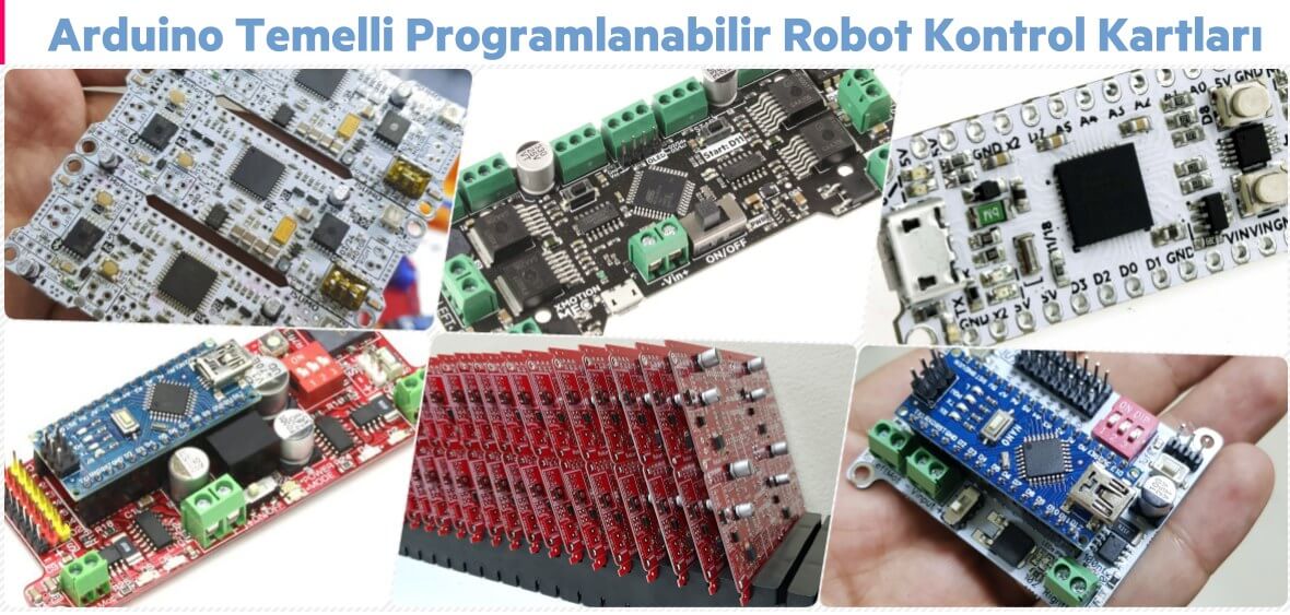 Arduino temelli programlanabilir kontrol kartları