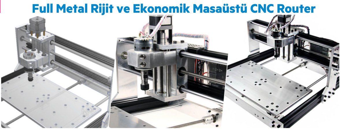 Mini CNC Router tasarım ve üretim