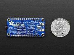 Adafruit FX Ses Kartı - 16MB Flash ile WAV / OGG Tetikleyici - Thumbnail