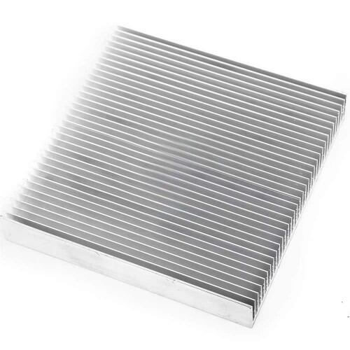 Aluminum Heatsink 100x100x18 - Soğutucu Blok