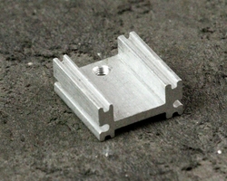 Aluminum Heatsink 17x18x7mm - Soğutucu Blok - Thumbnail