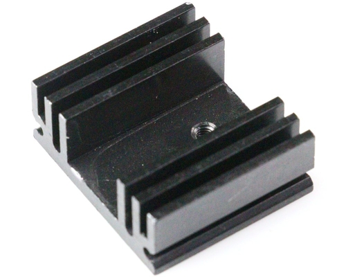 Aluminum Heatsink 25x29x11.5mm - Soğutucu Blok-Siyah