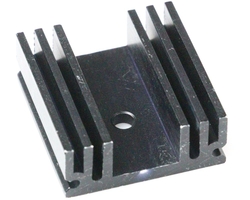 Aluminum Heatsink 30x29x12mm - Soğutucu Blok-Siyah - Thumbnail